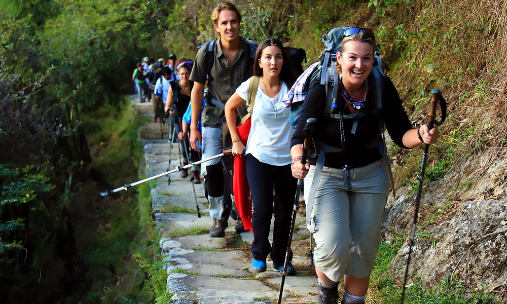 An early way to Machu Picchu