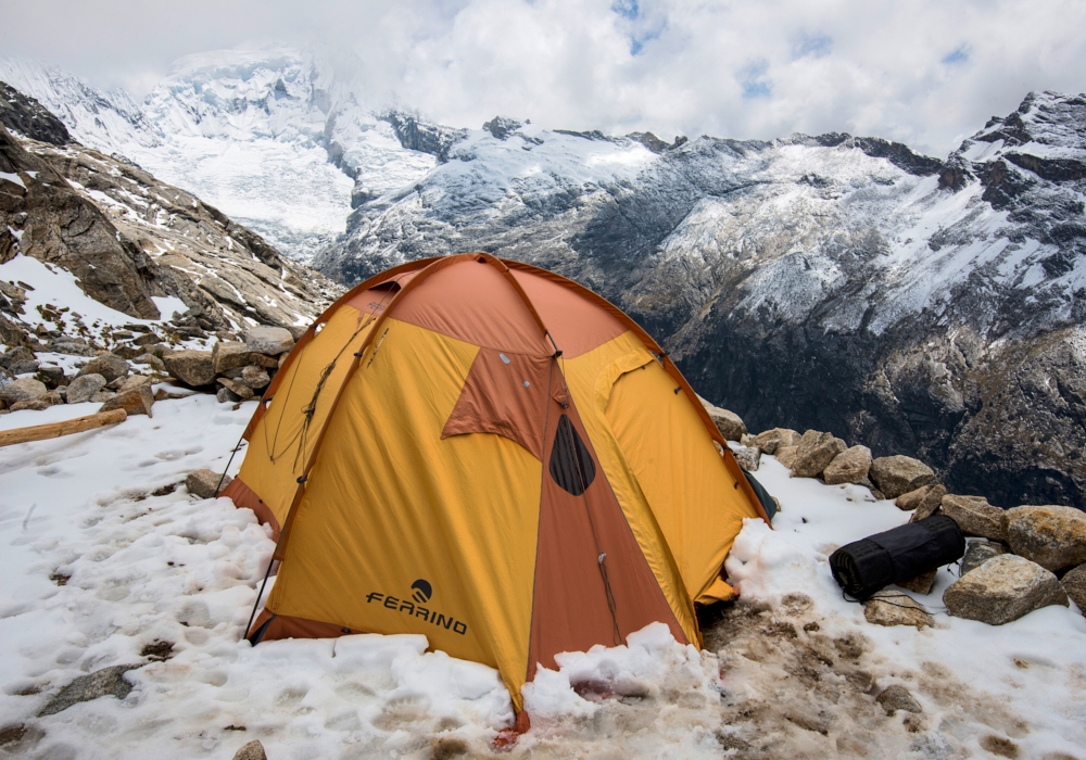 Day 08 - High camp – Summit Nevado Alpamayo 5947 m – Base camp