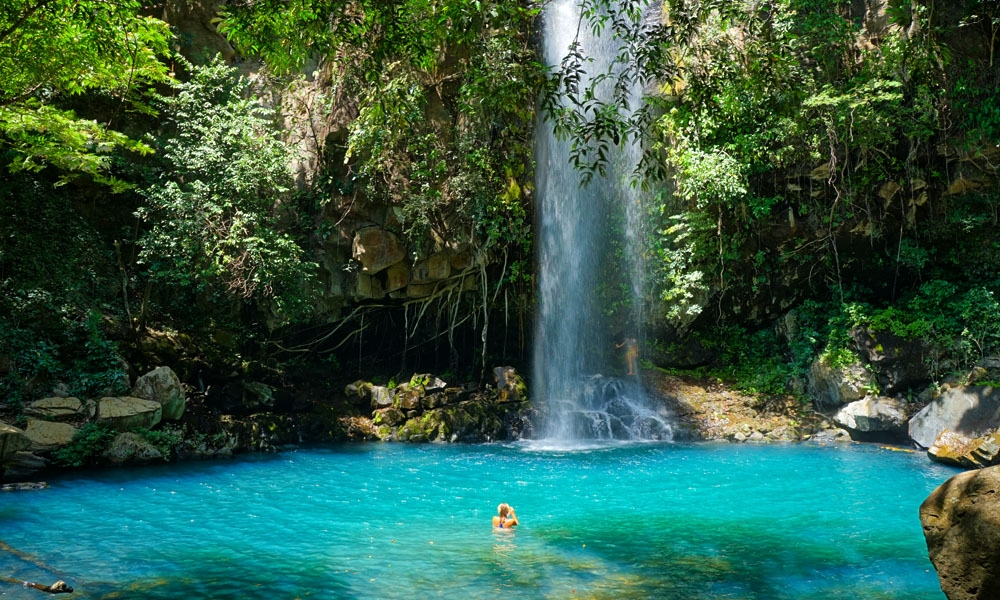 Guanacaste Conservation Zone - waterfall