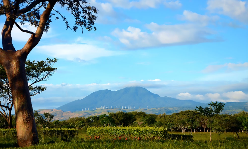 Panoramic view of the Tenorio Volcano National Park