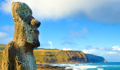 Get up close to the magnificent Moai